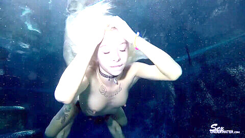 Kenzie Reeves gets wet and wild in underwater fuck session #2