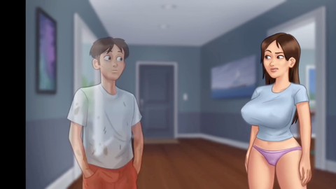 Step-mom Bagiraa gets naughty in the laundry with some plumbing fun