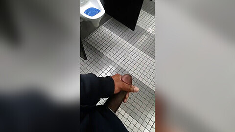 Black public, public caught, black public bathroom