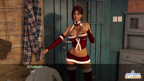 Christmas-themed lust theory featuring French kissing with Elizabeth - season one highlights