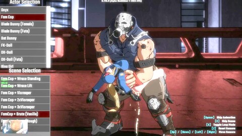 금발 거유, 육덕 엉덩이 미시, 경찰관