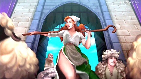 Tschechischer animierter Hentai-Spaß mit Boris und Zoya