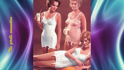 Classic Girdles Collection - A Showcase of Timeless Lingerie Style for the Elderly