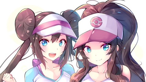 Pokémon joi, pokemon hilda and rosa, pokémon