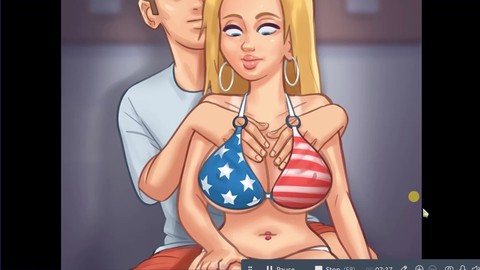 Roxy and Clay in a summer sex saga - all the action in the gameplay