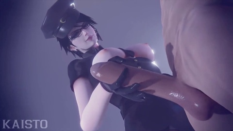 Bayonetta drains a lucky guy off in this animated 3D hentai masterpiece!